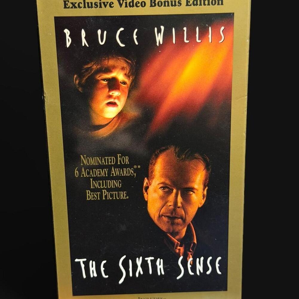 The sixth sense vhs bruce
